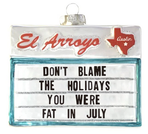 El Arroyo Ornament