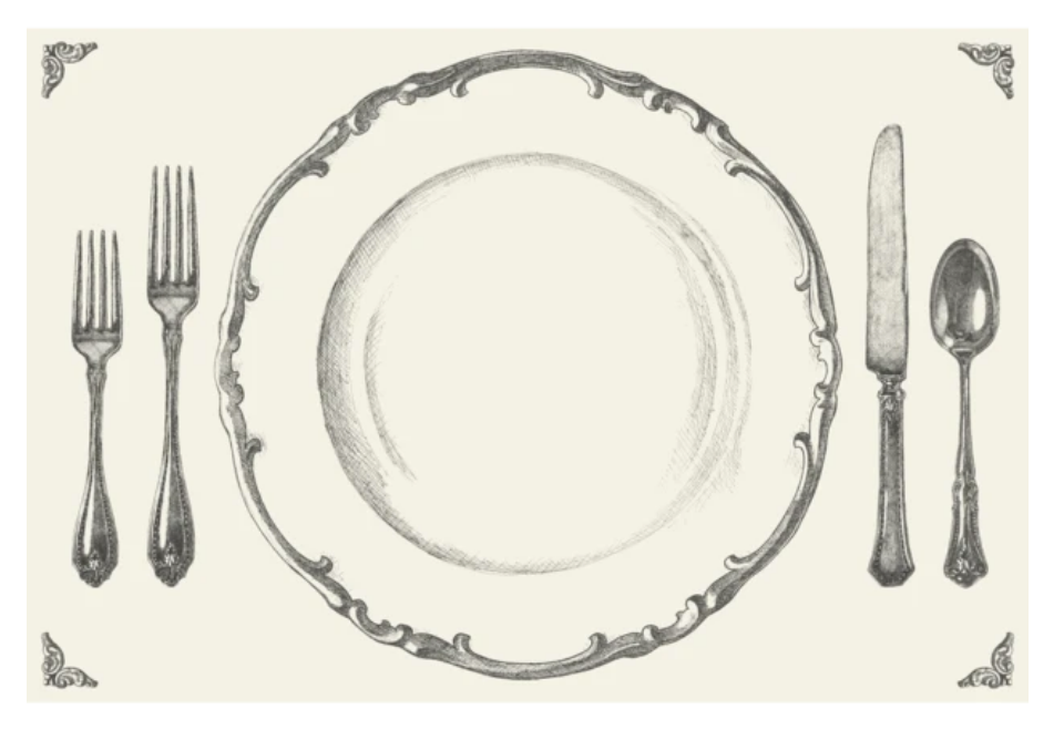 Perfect Place Setting Placemat