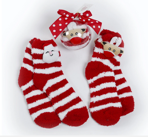 Santa Socks Ornament