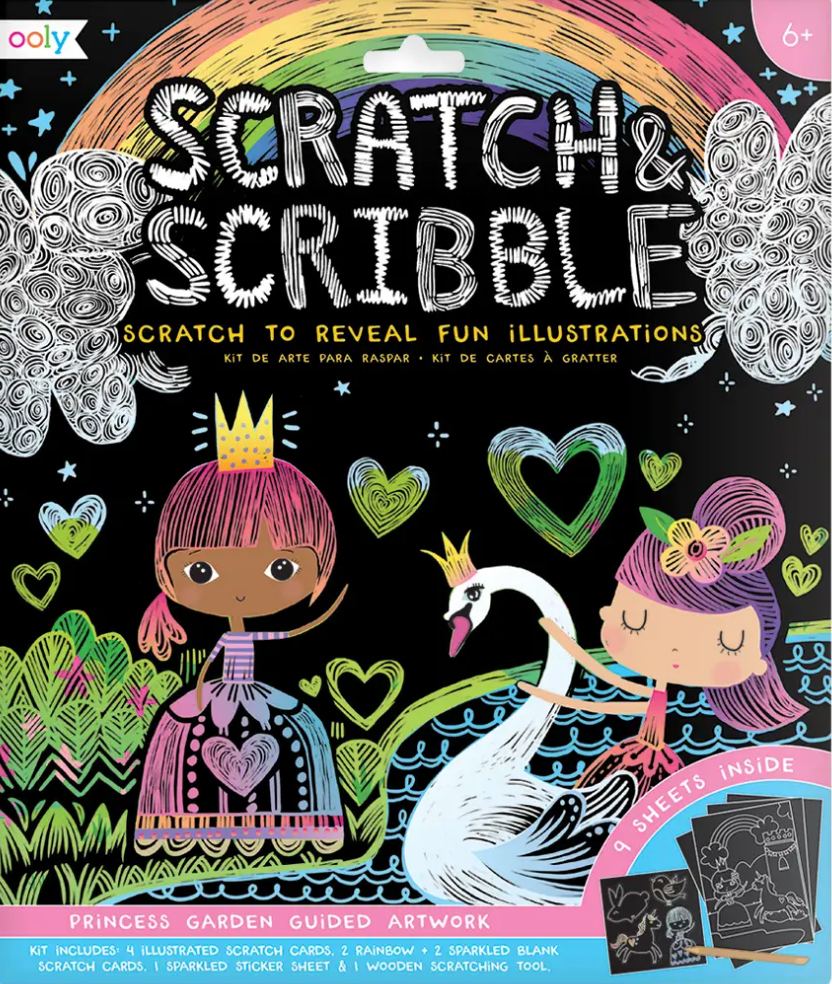 Scratch & Scribble/Princess Garden