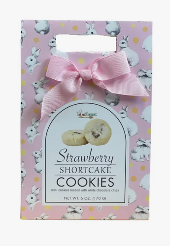 Cottontail Strawberry Shortcake Cookies