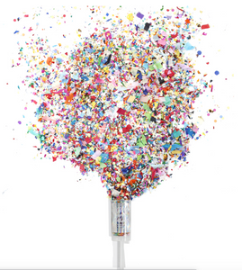 Hooray Happy Birthday Push POP confetti