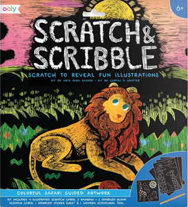 Scratch & Scribble/Colorful Safari