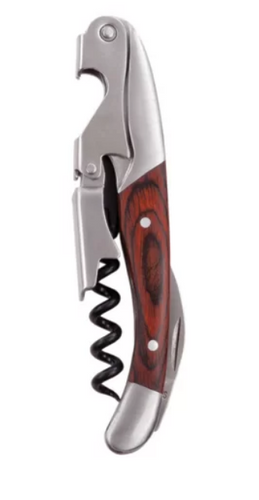 Wooden Double Hinged Corkscrew