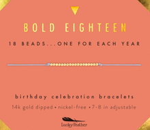 Load image into Gallery viewer, Milestone Birthday Bracelet